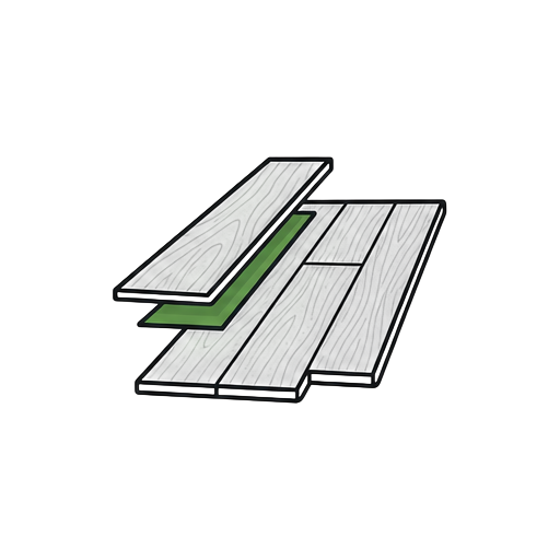 LVT resilient plank